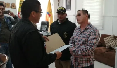 Imagen de archivo de una captura por corrupción en el Ejército.