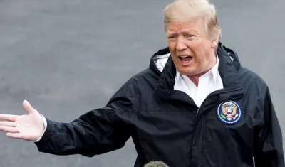 El presidente de los Estados Unidos, Donald J. Trump.