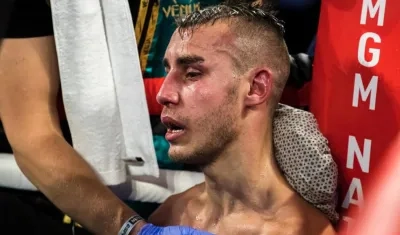 El boxeador ruso Maxim Dadashev.