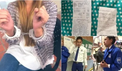 Estas fueron las fotos publicadas por la joven afectada.