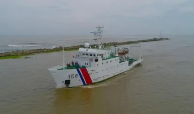 El Buque con sus equipos podrá tener información más precisa de las profundidades del canal de acceso.