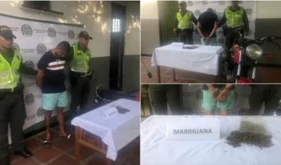 Andrés Fernando Conrado Barrios, de 24 años, capturado por la Policía.