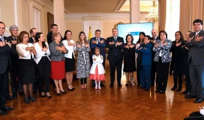 Presidente recordó a las víctimas, entre ellas Ana Cecilia Niño.