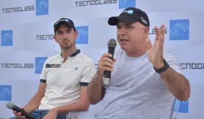 Christian Daes, COO de Tecnoglass, explica el apoyo de la empresa al tenis José Bendeck.