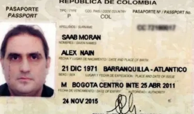 Alex Saab, señalado como testaferro de Nicolás Maduro.