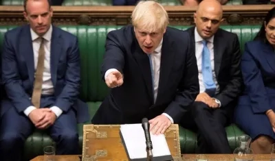 El primer ministro británico, Boris Johnson.