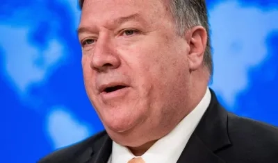 El secretario de Estado estadounidense, Mike Pompeo. 