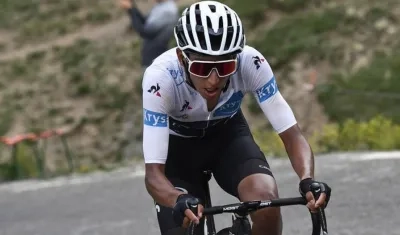 El colombiano Egan Bernal.