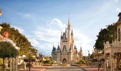 El castillo de la película Cinderella de Disney