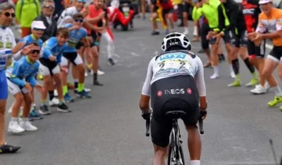 Imagen de Egan Bernal. 