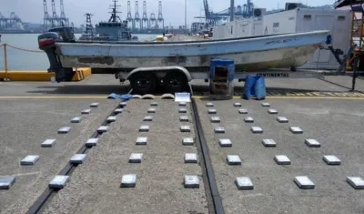 Incautación de droga en Panamá. Ilustración.