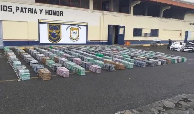 Incautación de droga