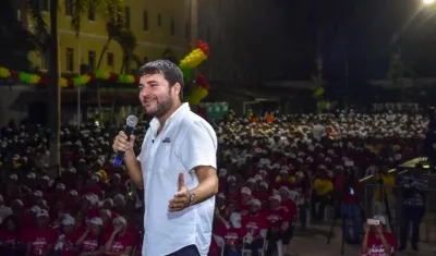 El candidato Jaime Pumarejo.