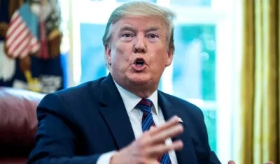 Donald Trump, presidente de Estados Unidos. 