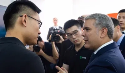 El Presidente de la República, Iván Duque.