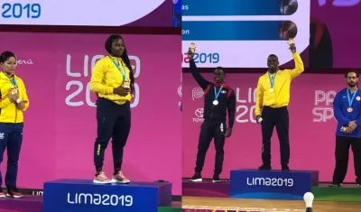 María Camila Lobón y Brayan Rodallegas