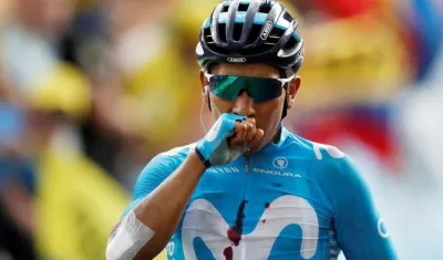 El ciclista Nairo Quintana.