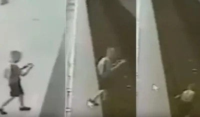 Momentos del incidente.