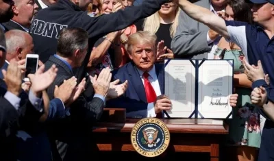 Donald Trump, presidente de Estados Unidos. 