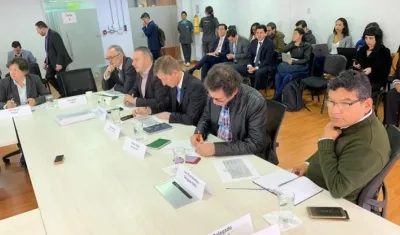 Imagen del último Consejo Nacional de Reincorporación.