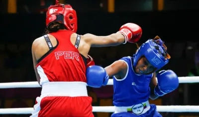 Íngrit Valencia, boxeadora colombiana.