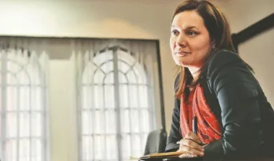 Ángela Garzón, hija del exvicepresidente Angelino. 