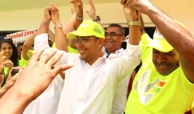 Marcos Florián, candidato al Concejo de Soledad.