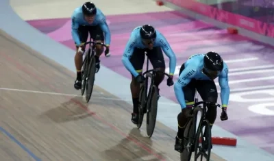 Colombia sumó primera medalla en pista