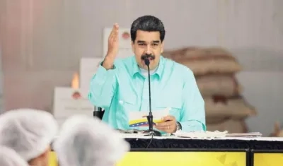 El Presidente de Venezuela, Nicolás Maduro.