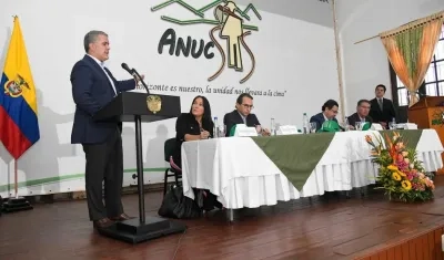 El Presidente de la República, Iván Duque.