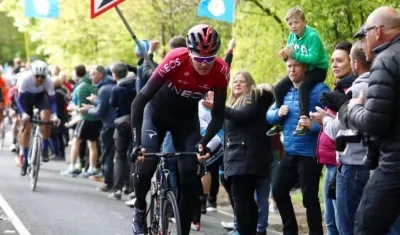 El ciclista británico Chris Froome.
