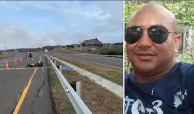 Elkin Enrique Rivera Manjárrez fue una de las víctimas en el accidente en la vía al Mar.