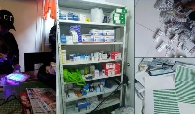 La Fiscalía encontró que alteraban los medicamentos para venderlos.