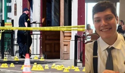 Lugar de los hechos y Connor Betts, autor de la masacre.