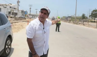 El Alcalde de Barranquilla, Alejandro Char.