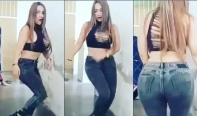 Elizenis Muñoz Navarro, a quien apodan 'La Diabla'.