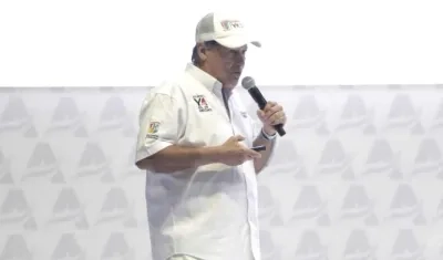 El director de Indeportes, Enrique Vengoechea.