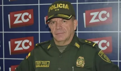 General Ricardo Alarcón, nuevo comandante de la Policía Metropolitana.