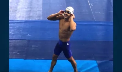 Jonathan Gómez, nadador colombiano.