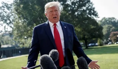 Donald Trump, presidente de EE.UU. 