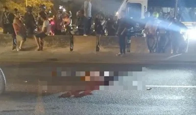 Permanece sin identificar el joven muerto tras ser arrollado por moto y taxi.