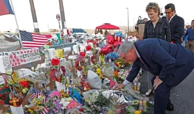 El homenaje a las víctimas de El Paso, Texas.
