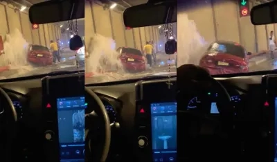 Secuencia gráfica del accidente.