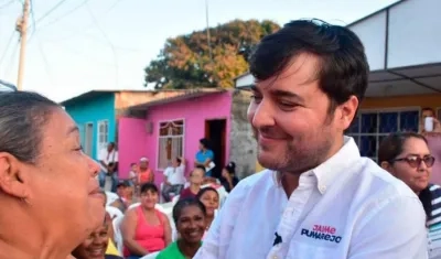 Jaime Pumarejo, candidato a la Alcaldía de Barranquilla.