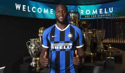 El delantero Romelu Lukaku.
