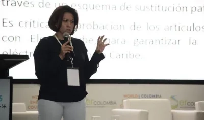 Natasha Avendaño, Superintendente de Servicios.