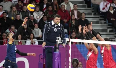 Las colombianas lograron sobreponerse en el marcador.