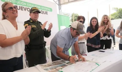 El Alcalde de Barranquilla, Alejandro Char.