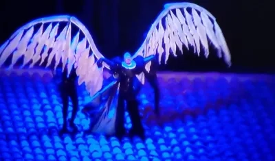 Imagen de la presentación en la Plaza de Tunja.