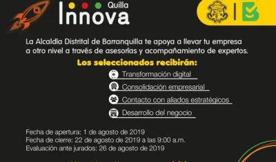 Imagen de la convocatoria. 